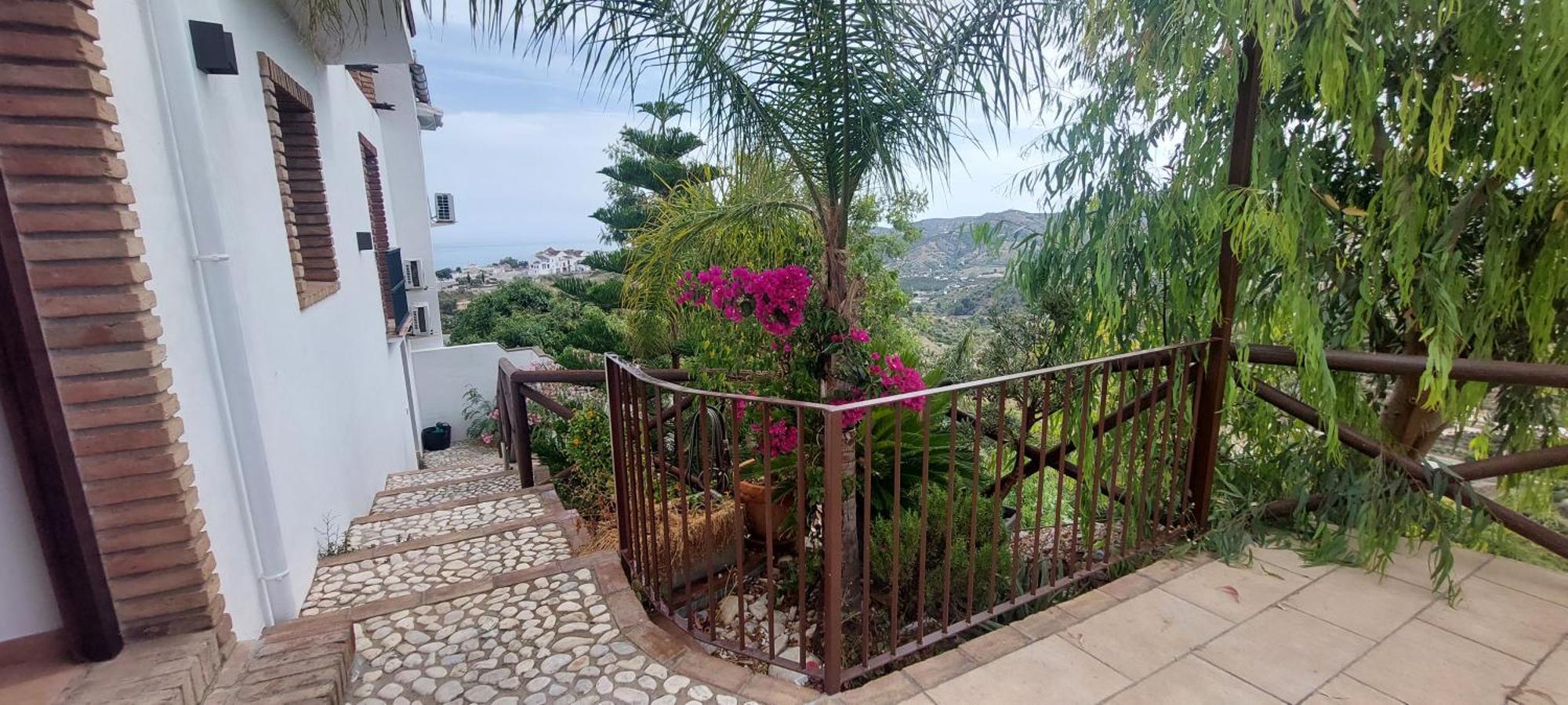 Casa Pura Vida Jardin Apartment Frigiliana Exterior foto